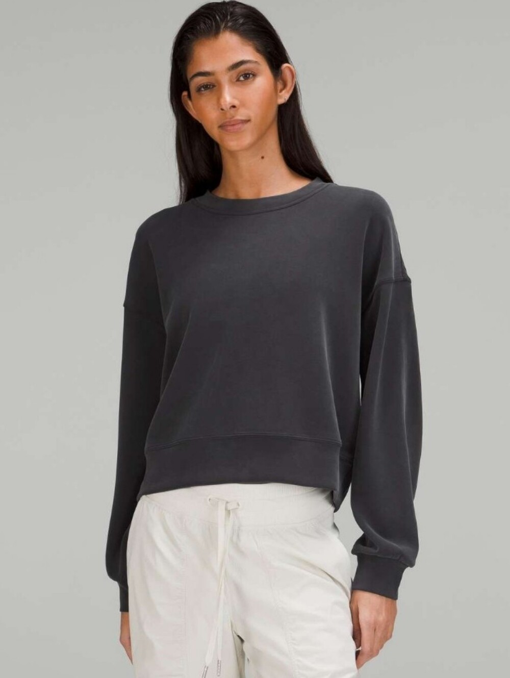 Lululemon Softstreme Perfectly Oversize Crewneck Pullover Sweatshirt